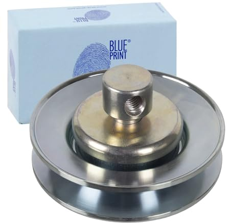Blue Print ADN19654 Spannrolle für Keilrippenriemen, mit Schraube , 1 Stück | Kompatibel mit: NISSAN ALMERA II, ALMERA II Hatchback, ALMERA TINO, NAVARA, NP300 PICKUP, PICK UP, PRIMERA, PRIMERA Hatchback