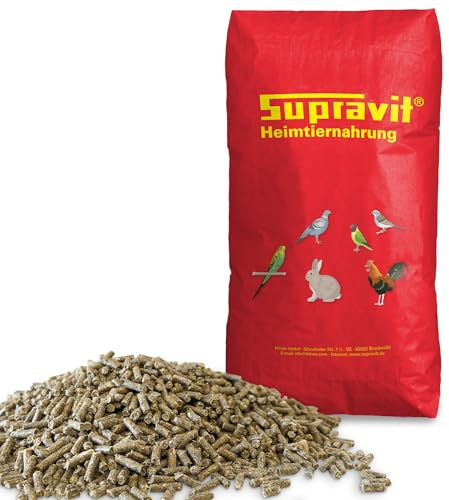 Supravit Hasenfutter & Kaninchenfutter 25kg - Alleinfutter | für Zwergkaninchen, Kaninchen & Hasen - ideal als Zucht und Aufzuchtfutter geeignet