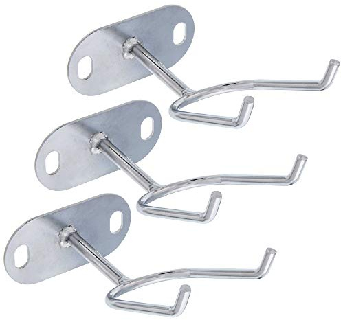 TCP Global Wall Mount Gravity Feed Spray Gun Holder - Attach to Spray Booth Walls & Work Stations (Pack of 3)