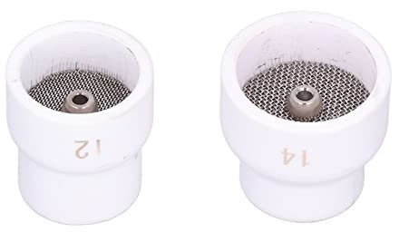 Buse de torche de soudeur, coupe de soudage TIG durable bon match pour WP-9/17/18/20/25/26(blanche)