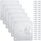 6 Pcs Hinge Repair Plate, Stainless Steel Hinges Repair Plates, Kitchen Cupboards Cabinets Doors Hinges Flat Fixing Joining Mending Plates Braces Brackets