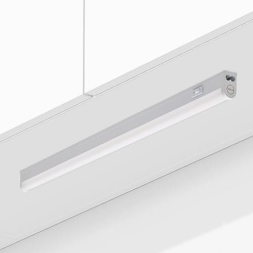 Oktaplex Riga luce sottopensile cucina LED bianco neutro 4000K 54cm striscia luminosa estensibile illuminazione sottopensile 840 lumen 8,8W con interruttore