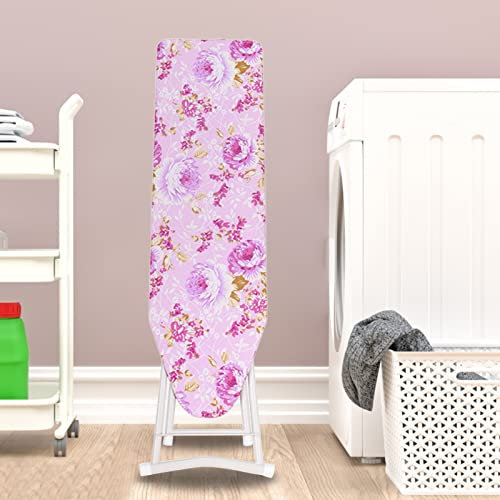 Blodfune Ironing Boards, Height Adjustable, Large Non-Slip, Foldable, Wooden Ironing Board Table (92 cm * 30 cm)