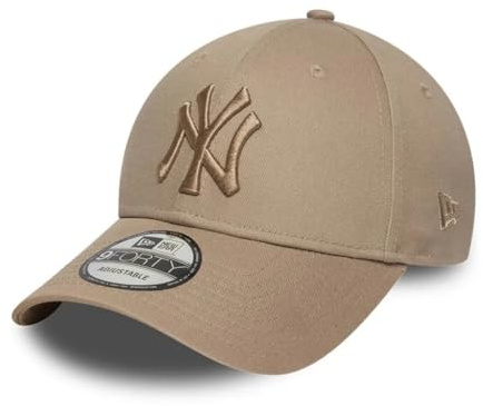 New Era NOS League ESS 9Forty Adjustable Cap NY Yankees Taupe, Size:OneSize