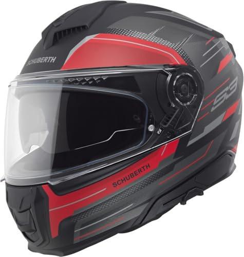 SCHUBERTH HELMET S3 ECE DEKOR APEX RED 59 (L)