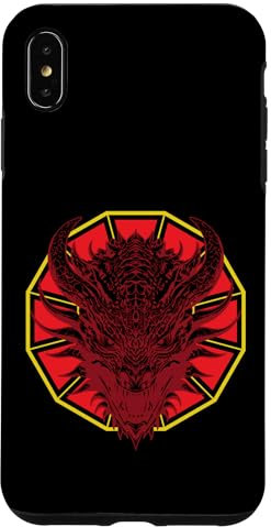 Dragon signe du zodiaque chinois avec puissance Coque pour iPhone XS Max