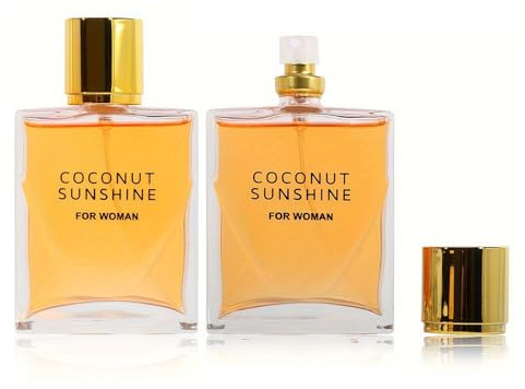 VANILLA COCONUT Perfume de larga duración, aroma de vainilla y coco en aerosol para el cabello y el cuerpo, refrescante spray corporal para mujeres, 24 horas de frescura y delicado, suave para la piel