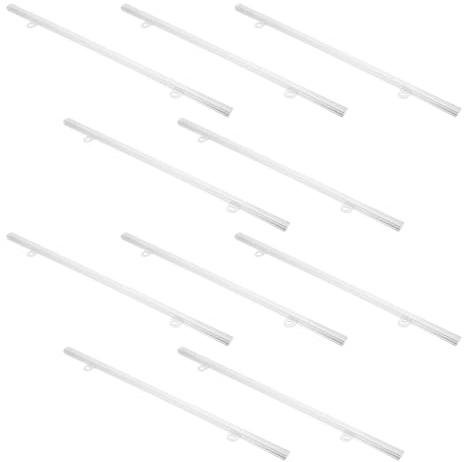 Gatuida 10pezzi Gancio per Strisce di Poster Cornice per Poster Gancio per Pittura Binario per Esposizione Supporto per Cornice Binario in Pvc per Appendere Striscia di Montaggio