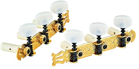 Ortega Guitars Classic Stimmmechaniken Set - gold/weiß standard (OTMSTD-GOWH)