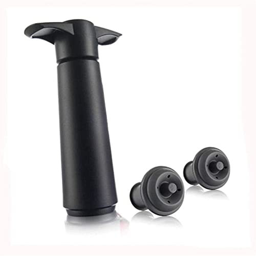 llxyzrzbhd Sektverschluss Hebel Weinverschluss 1 Set Wine Saver Vakuumflaschenverschluss Set 1 Pumpe + 2 Kappen Versiegelung Konservierer Wein Getränkeflasche Hutkappen Silikon 929