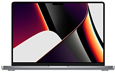 2021 Apple MacBook Pro with Apple M1 Pro Chip (14-inch, 16GB RAM, 1TB SSD Storage) (QWERTY English) Space Grey (Renewed)
