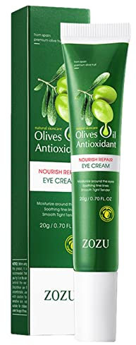 Crema Riparatrice Occhi | Crema Occhi Idratante Elastico all'Olio d'Oliva | Crema Idratante Sotto gli Occhi 20 G per Borse Occhi Adatto per Pelle Delicata sotto il Generic