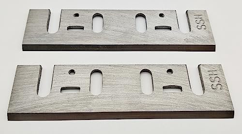 110mm HSS Hobelmesser für MAKITA 1002BA,1912B,1911B,1911 Ersatzmesser Elektrohobel Breithobel Messer