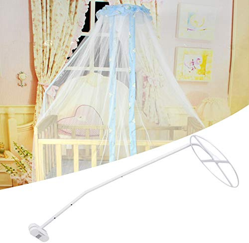 Verstellbare Kinderbett-Moskitonetzhalterung,Base para Mosquitero De Cuna De Netporte Moskitonetz Ständer Halter Set Clip Auf Krippe Baldachin Halter Rack Moskitonetz Zubehör