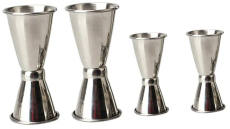 IMIKEYA 4 Messbecher Kleiner Griffloser Weinbecher Optional