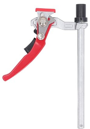 Bench Dog Clamp Hold Down 20mm Base 13.5x6.5mm Guide Rail Quick Release Ratcheting Table Clamp for Workbench