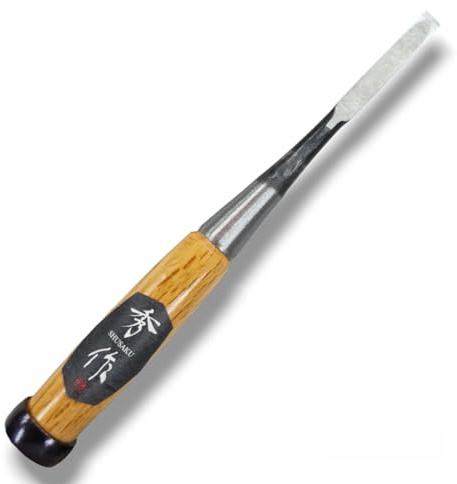 Shusaku Oire Japanese Chisel 9mm White Paper Steel