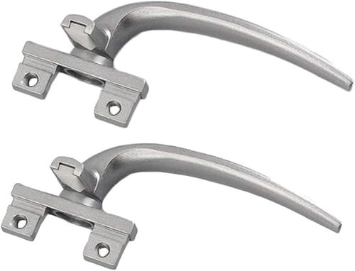 VDLLQYN, Manijas for puertas y ventanas, ventana corrediza, cerradura de aleación de aluminio, rotación, distancia entre orificios de la manija tradicional, 35 mm ，Manillas para ventanas