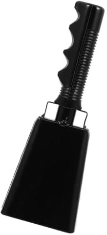 YARNOW Cowbell mit Ergonomisches Musikinstrument für Sportevents Lautes Anfeuern und Musikalische Begleitung für Partys und Outdoor Aktivitäten