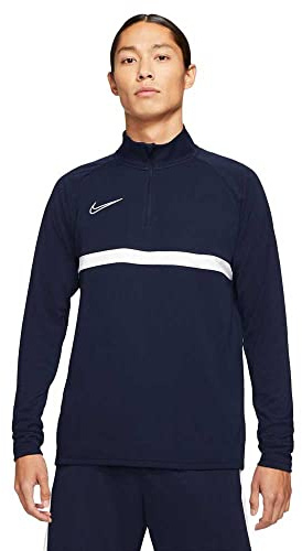 Nike Herren Dri-FIT Academy Langarmshirt, Obsidian/White/White/White, 2XL