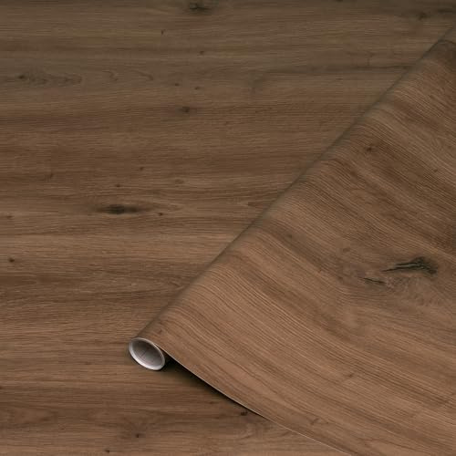 d-c-fix Película Adhesiva Muebles – Roble Artesanal Oscuro 67,5 cm x 15 m