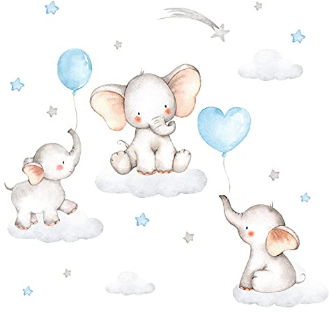 Little Deco Elefanten mit Ballons DL209-25