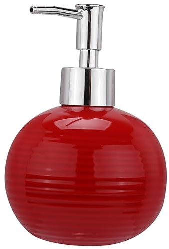 Alipis Keramik Pumpflasche Nachfüllbarer Lotion-Und Seifenspender Mit Quetschpumpe Für Badezimmer Waschraum Und Kosmetik Unisex 14.00 X 9.00 X 9.00 cm