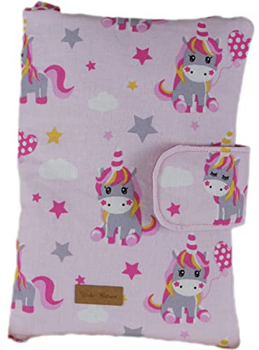 Handmade Windeltasche Einhorn für Unterwegs