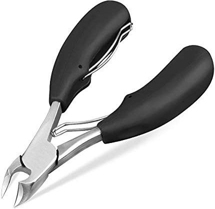 Nagelzange, MYAYD Nagelschere für Tief Eingewachsene, Nagelzange, Nagelhautzangen Ergonomischer Zehennagelknipser für Dicke Oder Eingewachsene Zehennägel