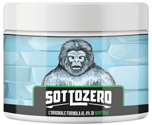 SottoZero® – La Crema dal Freddo Potente che Si Sente Subito – Sollievo Istantaneo per Muscoli e Articolazioni – 200ml