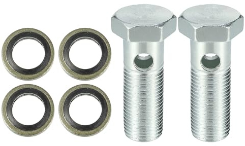 QUARKZMAN 2er Set Universal Fahrzeug Banjo Bolt Bremsadapter M16 x 1.5
