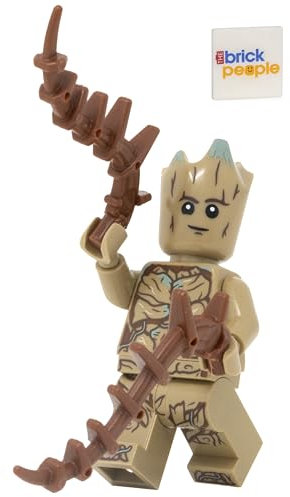 LEGO Superheroes: Groot Minifigure with Extended Arms