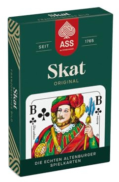 Ass Altenburger FSC Skat, französisches Bild in Faltschachtel