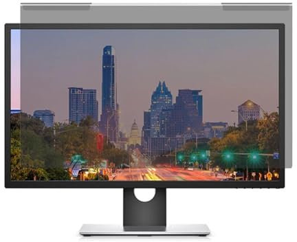 OWKAY Hanging High Transmittance Eye Protection Film Privacy Screen Filter Film for 23-24'' Desktop Monitor