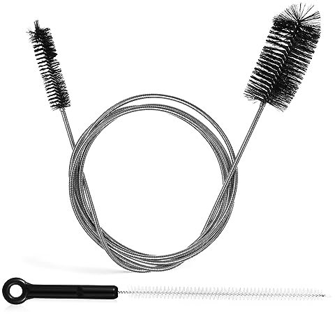 GALPADA Drain Brush Double Ended Tube Brush Hose Cleaner for Plumbing Cleaning Sink Unblocker Bathroom Use