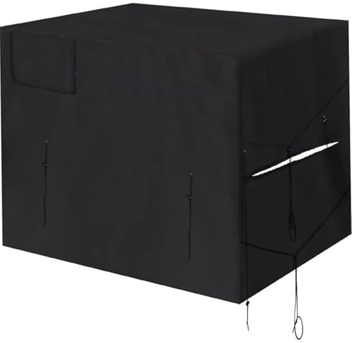 Pool Heater, Pool Heater Cover Weather-Resistant 40x34x31in Equipment Cover with Elastic Silver Coating 210D Oxford Cloth for Outside Units, Heat Pump