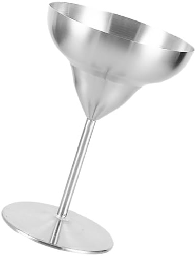 DONFAMDS Gobelet à Vin Verre à Boire Robuste et Polyvalent en Acier Inoxydable 330ml, Élégant et Pratique pour Fête et Restaurant