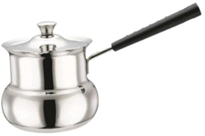 JISADER Turkish Coffee Pot Coffee Maker for Induction Cookers with Handle Pour over Coffee Kettle Tea Brew Pot for Home Travel, 900ml