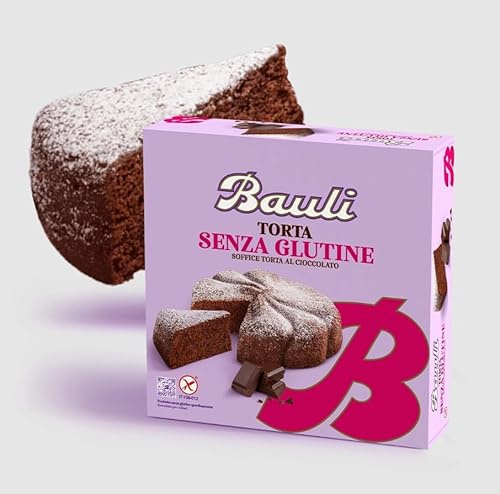 Torta Soffice al Cioccolato Senza Glutine (Gluten Free) per bauli 420g