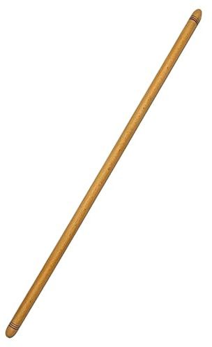 Timone lungo fatto a mano in legno di faggio per Yufka, Oklava turca, Baklava, Borek e Pizza - Sottile per la cucina principale (70 x 2 cm)