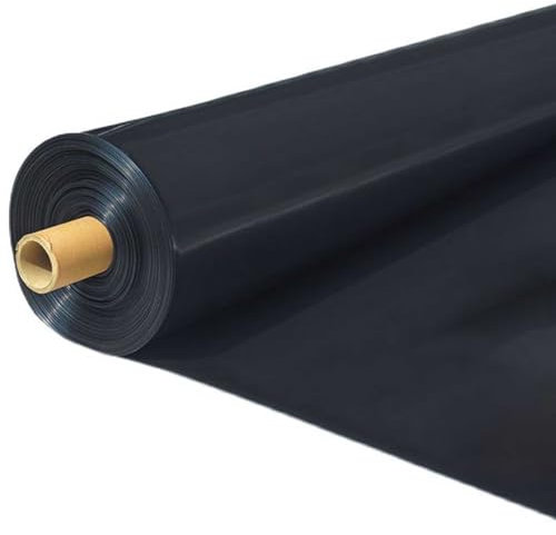 HFVUYAR Revestimiento Negro para estanques (1 x 8 m, 2 x 3 m, 4 x 5 m, 6 x 9 m, 8 x 12 m, 10 x 15 m), prefabricado para estanques con koi y Peces, Membrana Impermeable para paisajismo, jardín, pisc