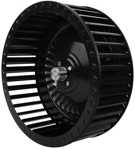TEHAUX Range Hood Fan Wheel Wind Wheel for Range Hood Motor Accessory Kitchen Vent Fan Exhaust Blade Replacement Maintenance