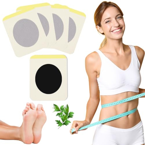 PYEUIFT 50 Piezas Parches Pies, Parches para Pies, Parche Detox Para Pies Natural, Desintoxicante Para Eliminar Toxinas, Para Personas De Talla Media Y Obesas, Aplicación Diaria(2)
