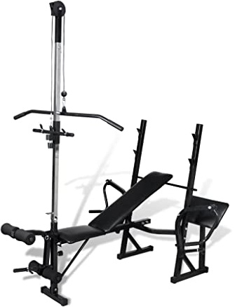 Générique Banc de Musculation de Gymnase à Domicile,Équipements Sportifs,Entraînement & Fitness,Haltérophilie,Machines d'haltérophilie & Supports pour Barres,30.35 KG,90371
