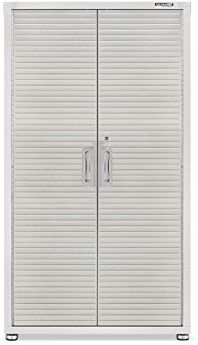 Seville Classics UltraHD Hochschrank, 91,4 x 45,7 x 171,5 cm (LxBxH), grau