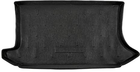 SCOUTT | Kofferraumwanne Laderaumwanne Kompatibel mit Fiesta 6, 2002-2008, mit Hoher Rand, Kofferraum-Schutzmatte, Geriffelt, Aufrollbar