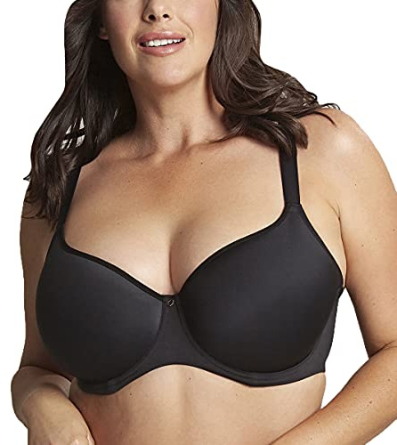 Sculptresse by Panache Womens Elegance Moulded Spacer T-Shirt Underwire Bra, Noir, 36G US