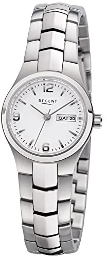 REGENT Damenuhr Automatik Stahl Tag-Datum 3210.44.91