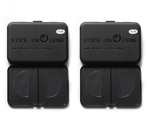 OuShiun Aufklebbarer Bifokal Objektive Lesebrillen Lupenbrille Abnehmbar für Sicherheit und Sonnenbrille OS8801