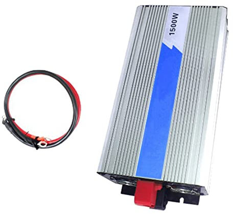 DOZPAL Inverter 12v 220v Onda Pura Converter di Potenza transformatore corriente per Camper Auto Camion Camion - Due ventole di Raffreddamento,800W